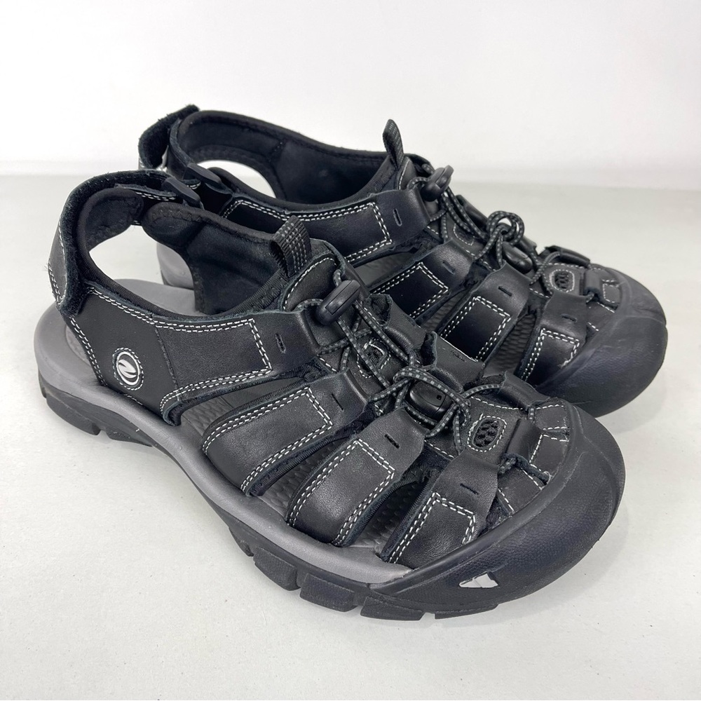 Men's Closed Toe Hiking Sandals Black Gorpcore Size 40 Outdoors Athletic Casual
